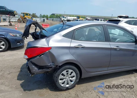 2016 Hyundai Accent Se из США, поврежденный, VIN KMHCT4AE0GU951285